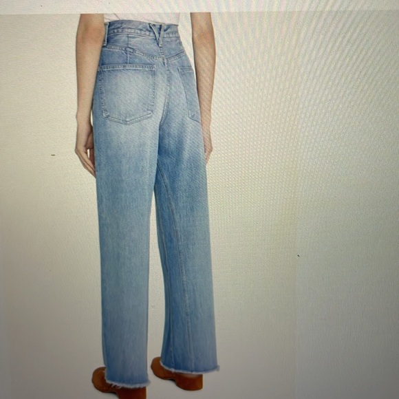 Veronica Beard  Dylan high waist wide leg jeans in Tulum, size 29 - Picture 5 of 17